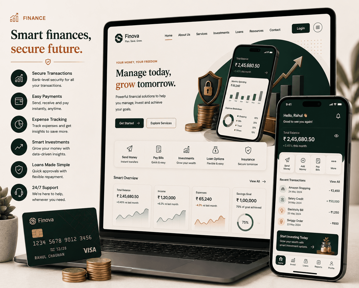 Finance industry solutions